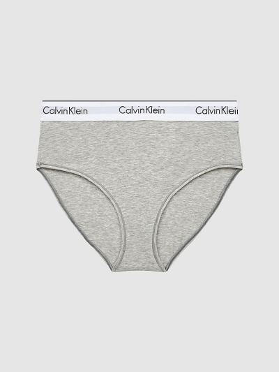 Calvin Klein Underwear HU738867 | Calvin Klein High Waisted Női Bikini Alsó Szürke